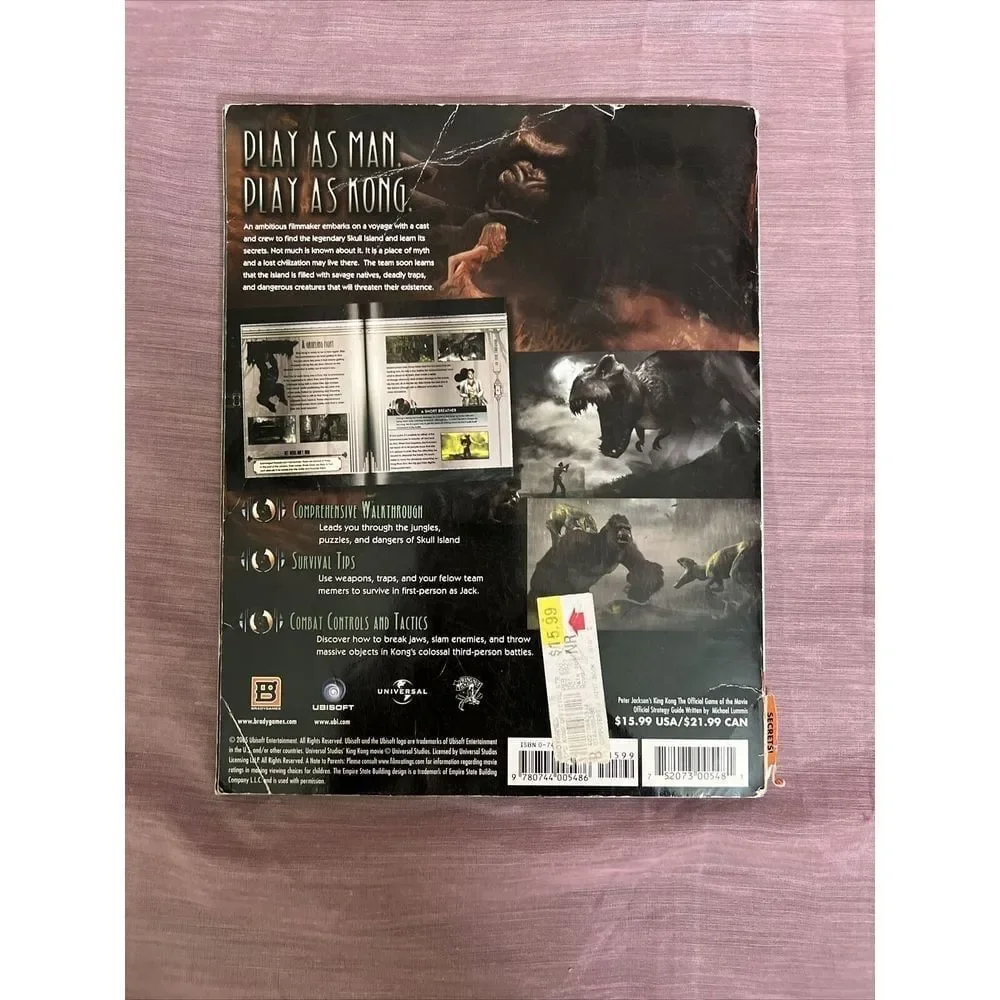 Peter Jackson's King Kong The Official‎ Game of the Movie Strategy Guide